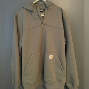 Carhartt Men's Rain Defender Loose Fit Heavyweight Quarter Zip